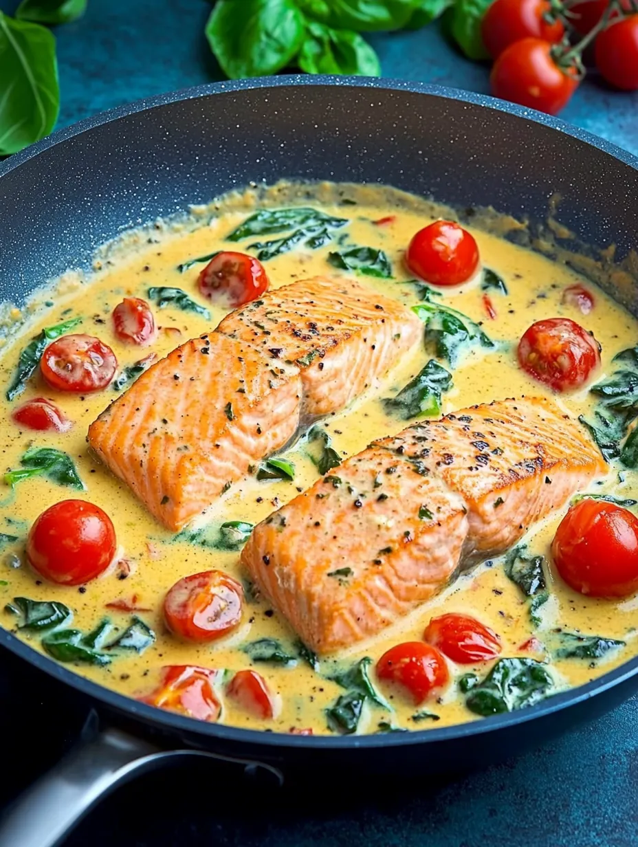 Saumon sauce parmesan sur riz coco – Exotique et Crémeux