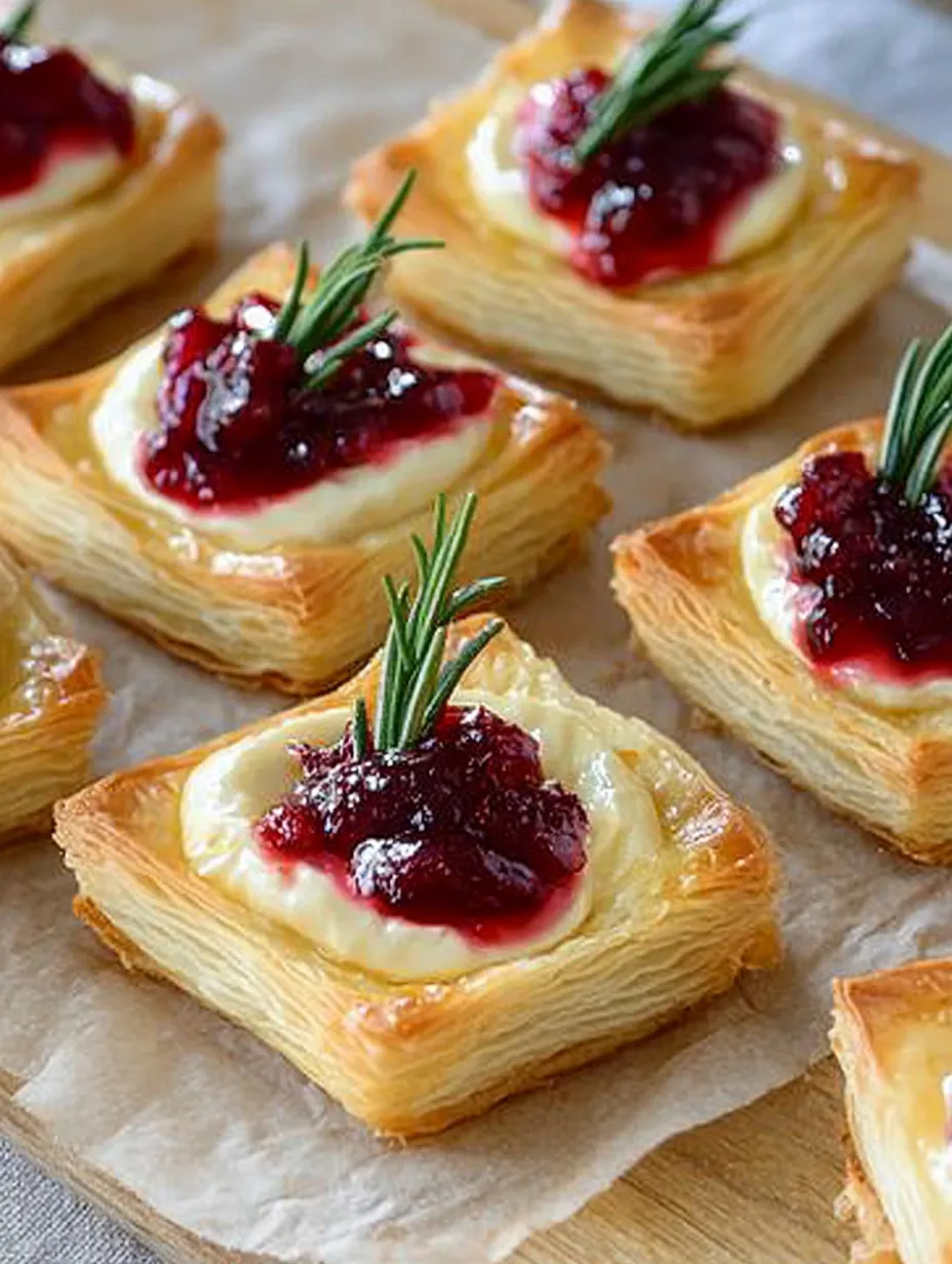 Feuilleté au camembert – Croustillant et savoureux