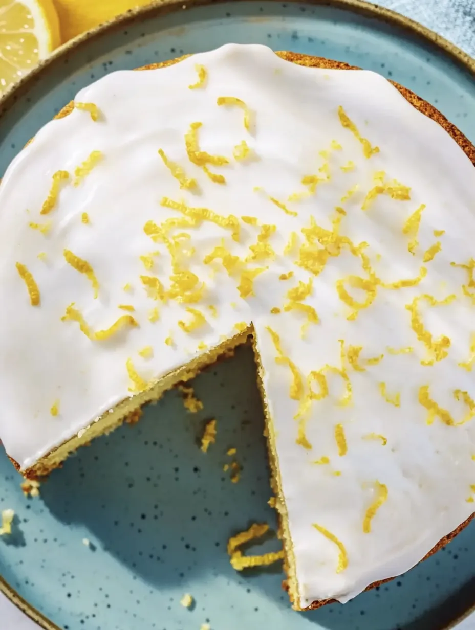 Gâteau au citron sicilien – Simple et Rafraîchissant