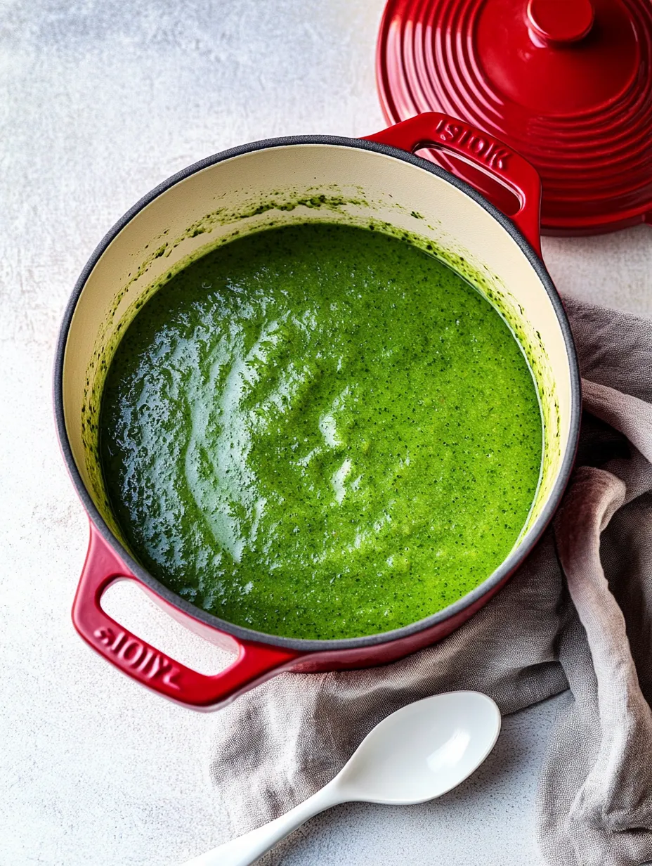 Soupe veloutée au brocoli – Simple, légère et crémeuse