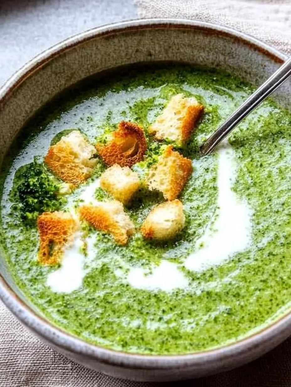 Velouté de brocoli – Sain et rapide à préparer