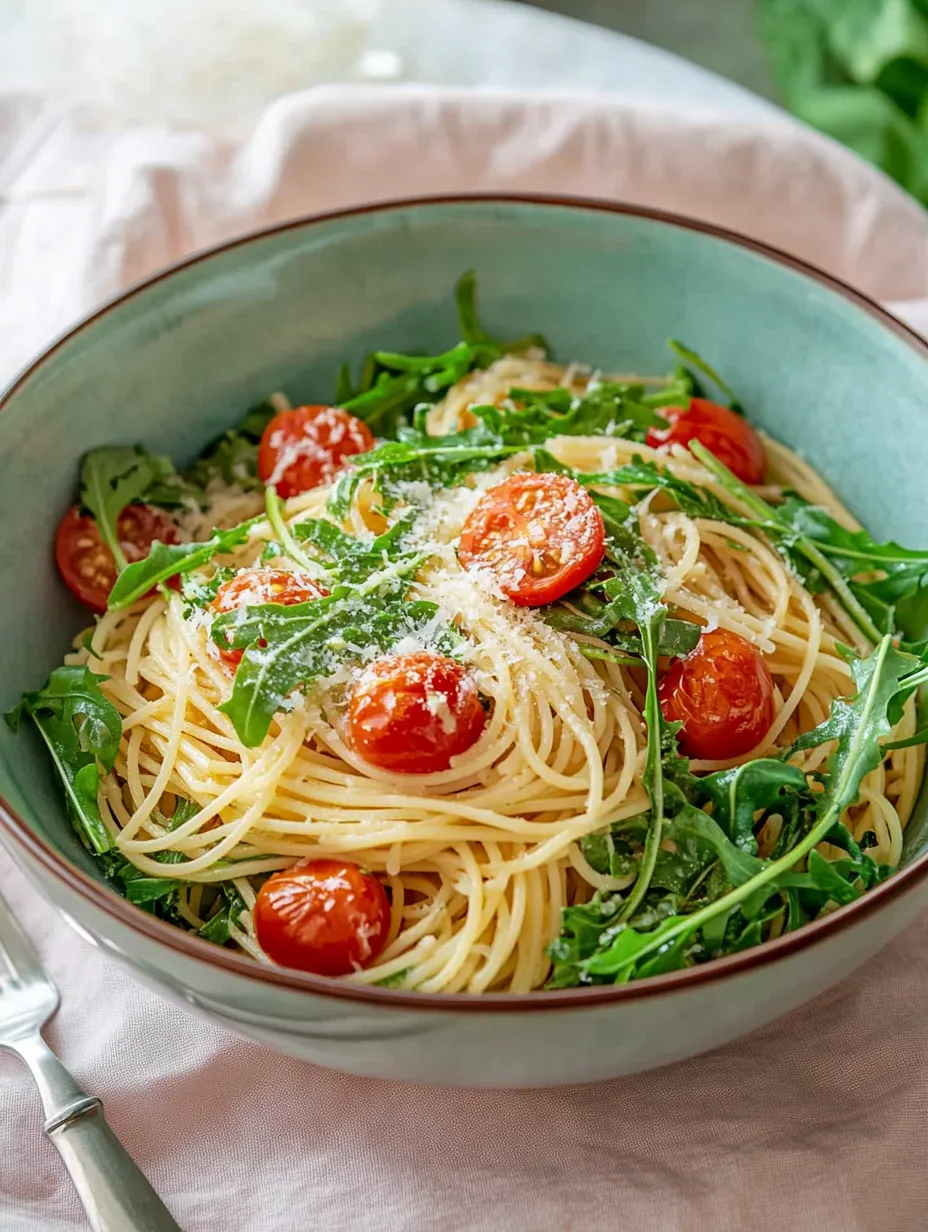 Pâtes à la roquette et burrata – Simple, Rapide et Délicieux