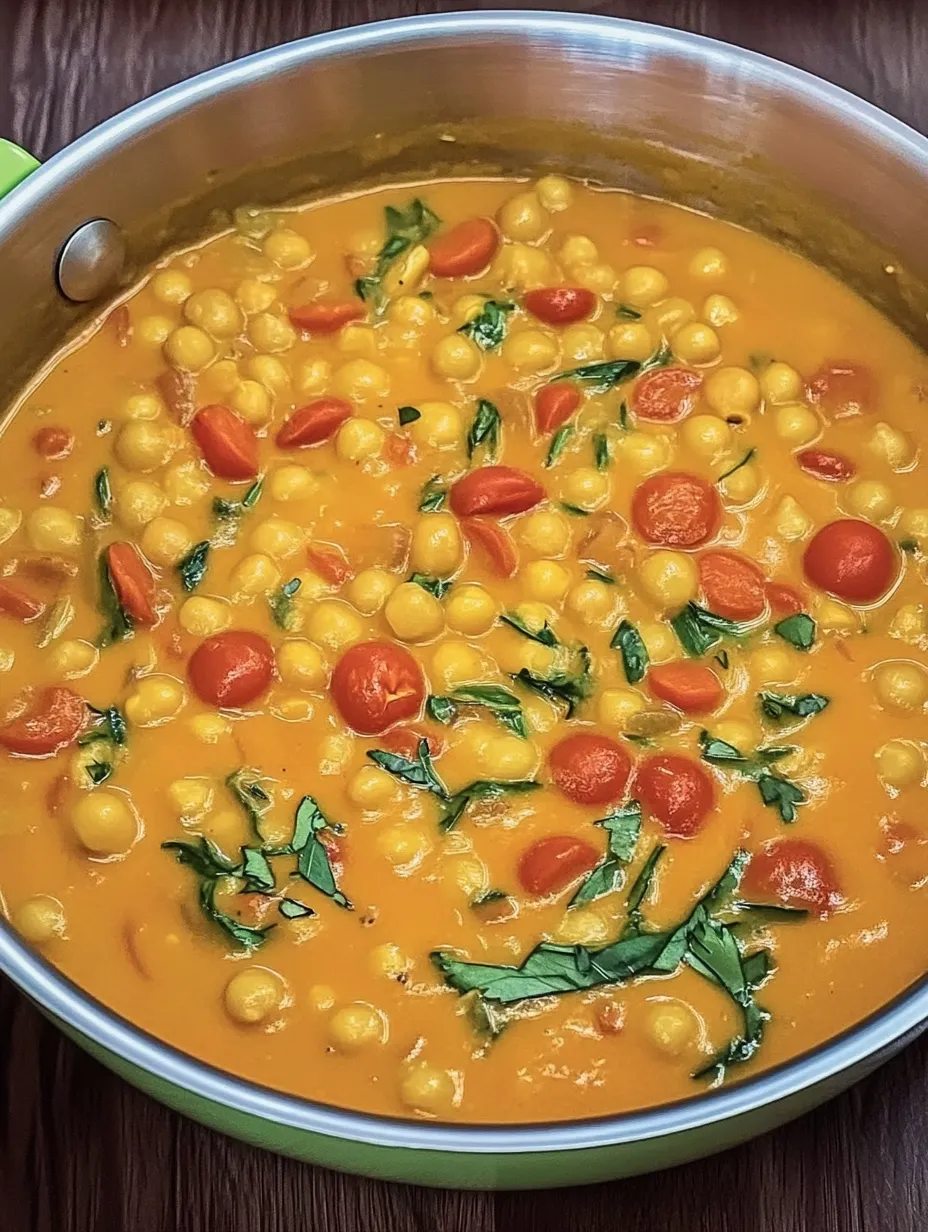 Curry de pois chiches rapide – Aromatique et simple