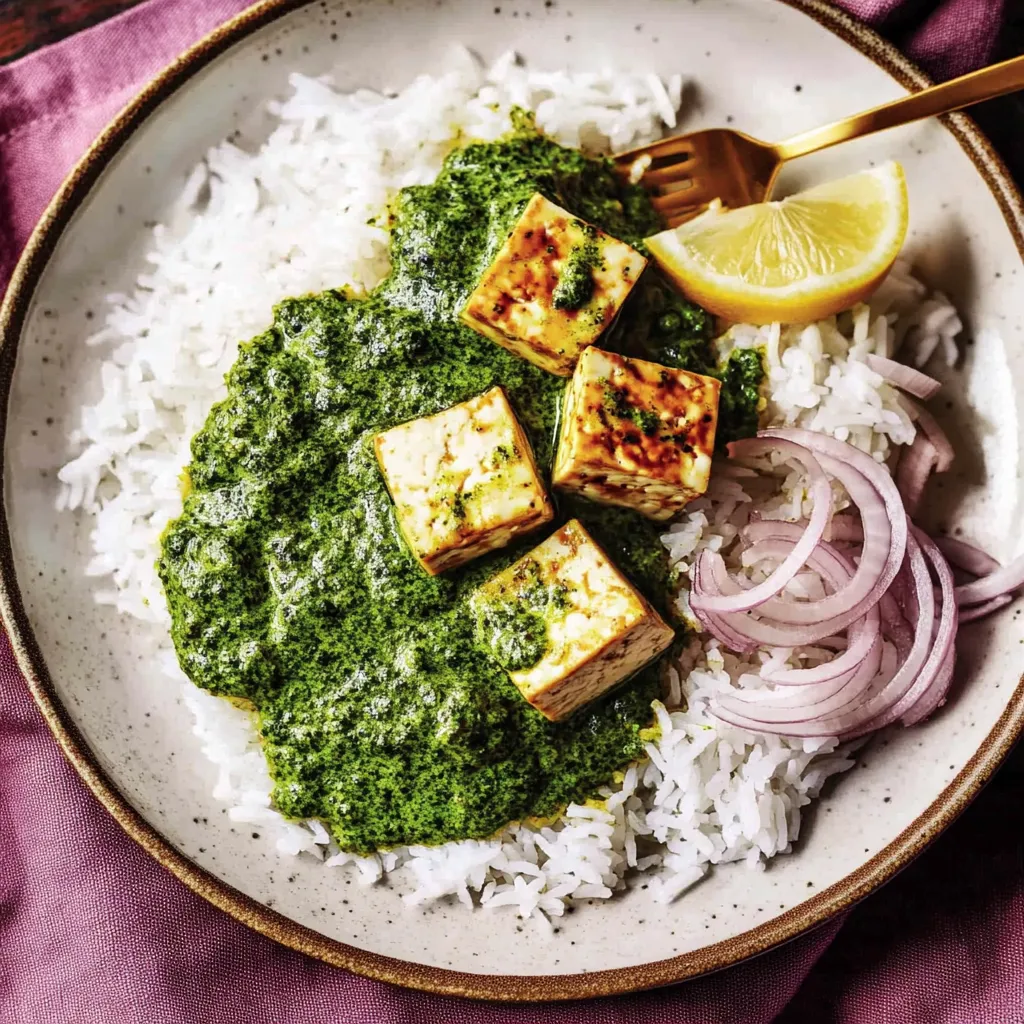 Grünkohl au Coco et Tofu