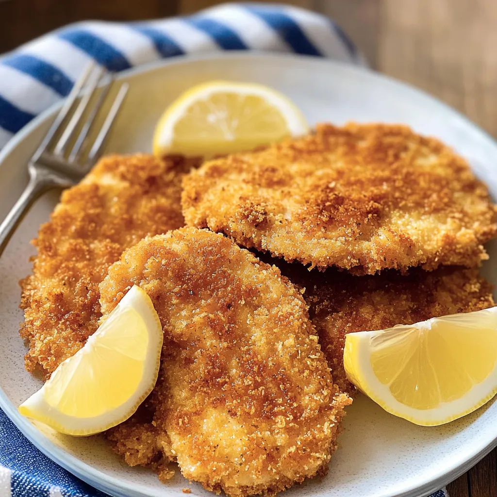 Poulet croustillant directement prêt pour le dîner