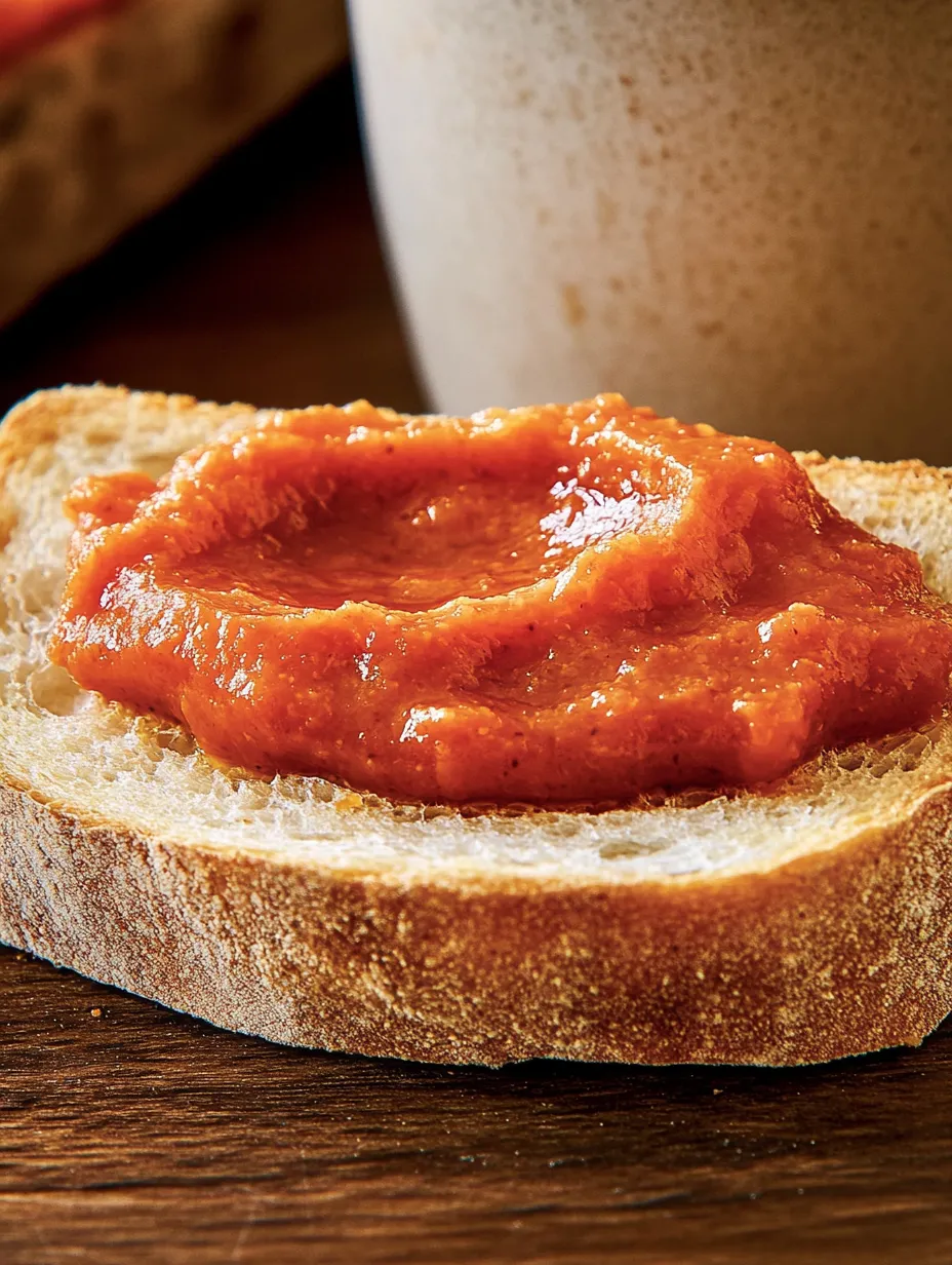 Ajvar – Pâte épicée de poivrons faite maison