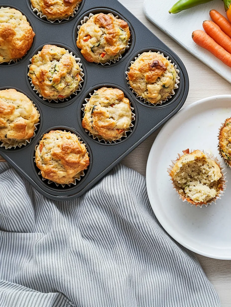 Muffins aux légumes – Simples, Nourrissants et Délectables
