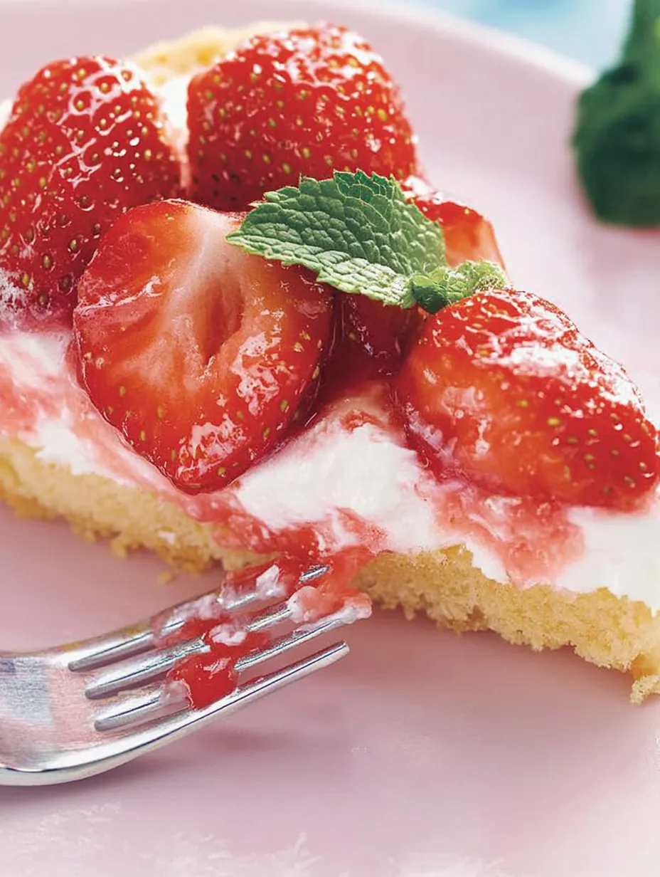 Gâteau aux fraises et crème mascarpone – Simple et Divinement Bon