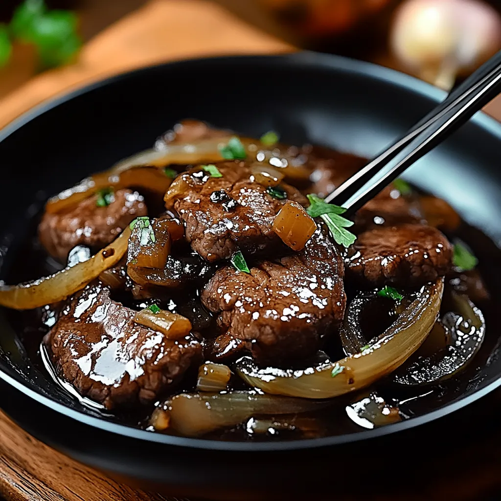 Bœuf Tendre et Oignons