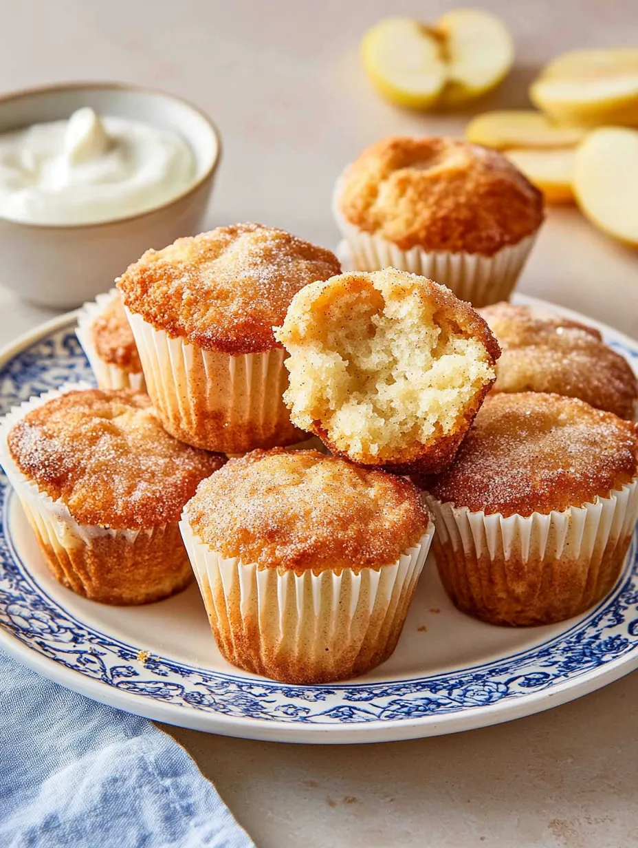 Muffins aux pommes au yaourt - Fruités, Légers et Délicieux