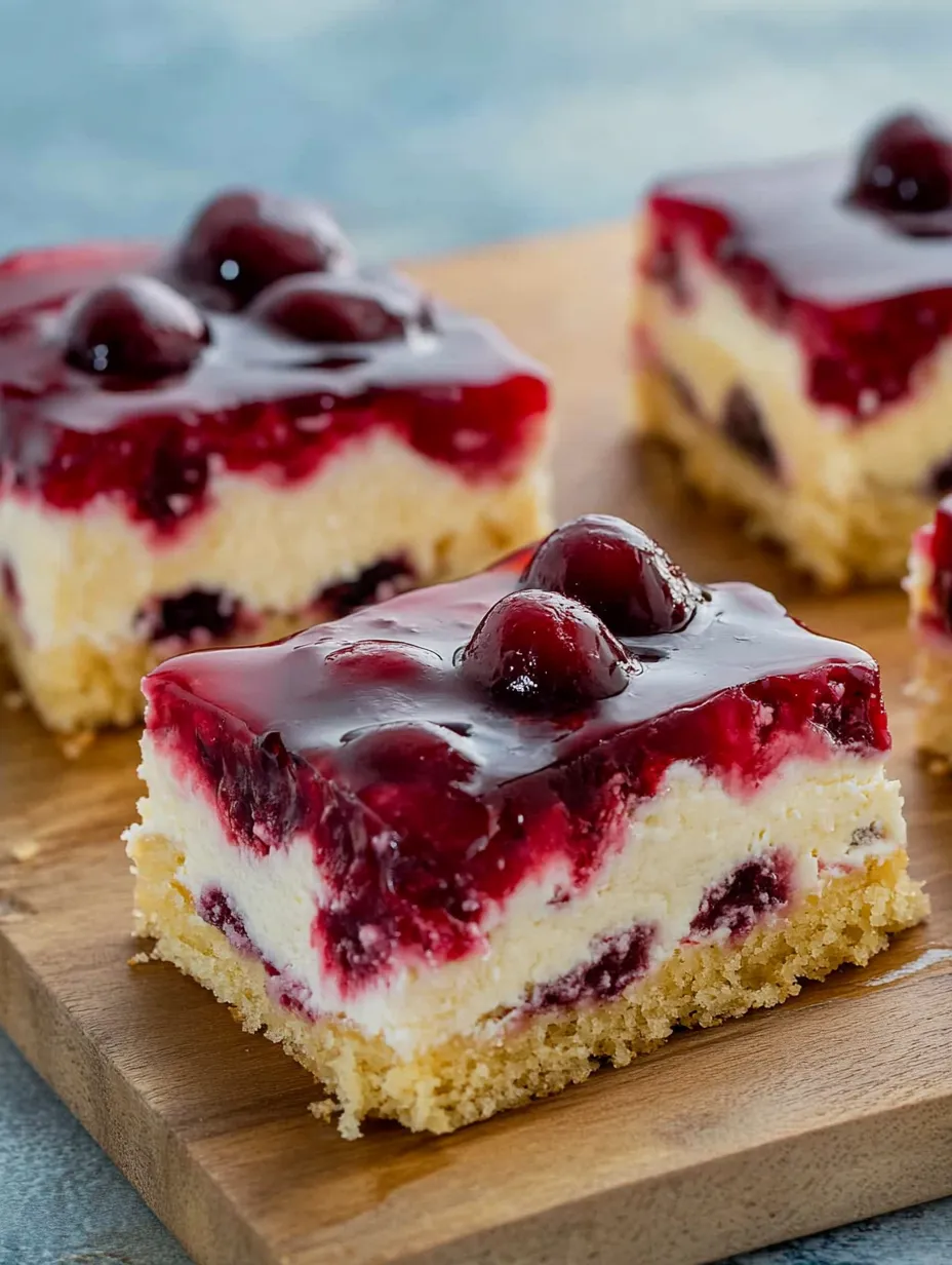 Gâteau aux cerises avec crème pâtissière – Délice crémeux sur plaque