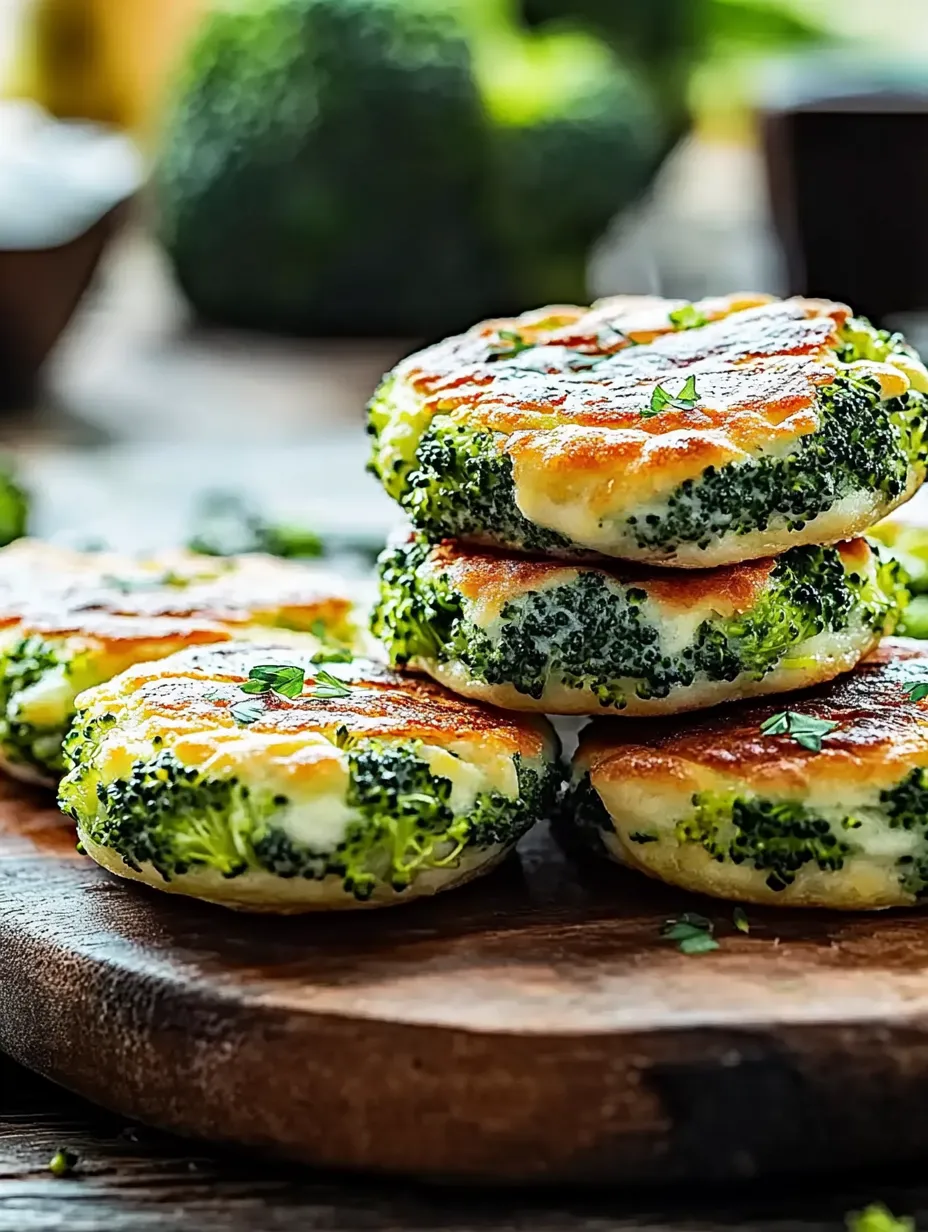 Délicieuses Galettes de Brocoli Croquantes