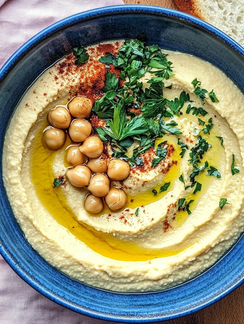 Houmous facile – Crémeux, Savoureux et Rapide à préparer