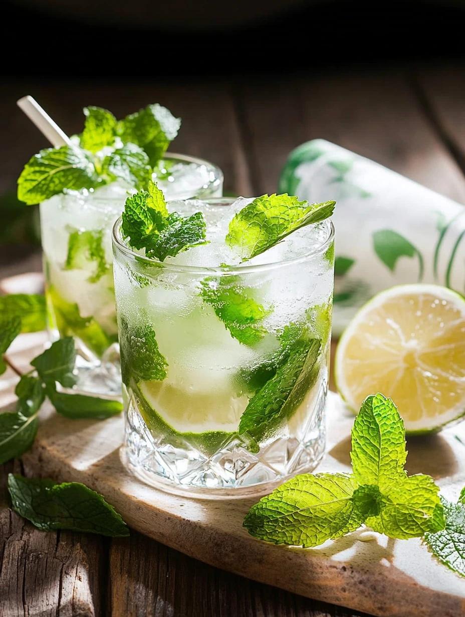 Verre de  Mojito sans alcool