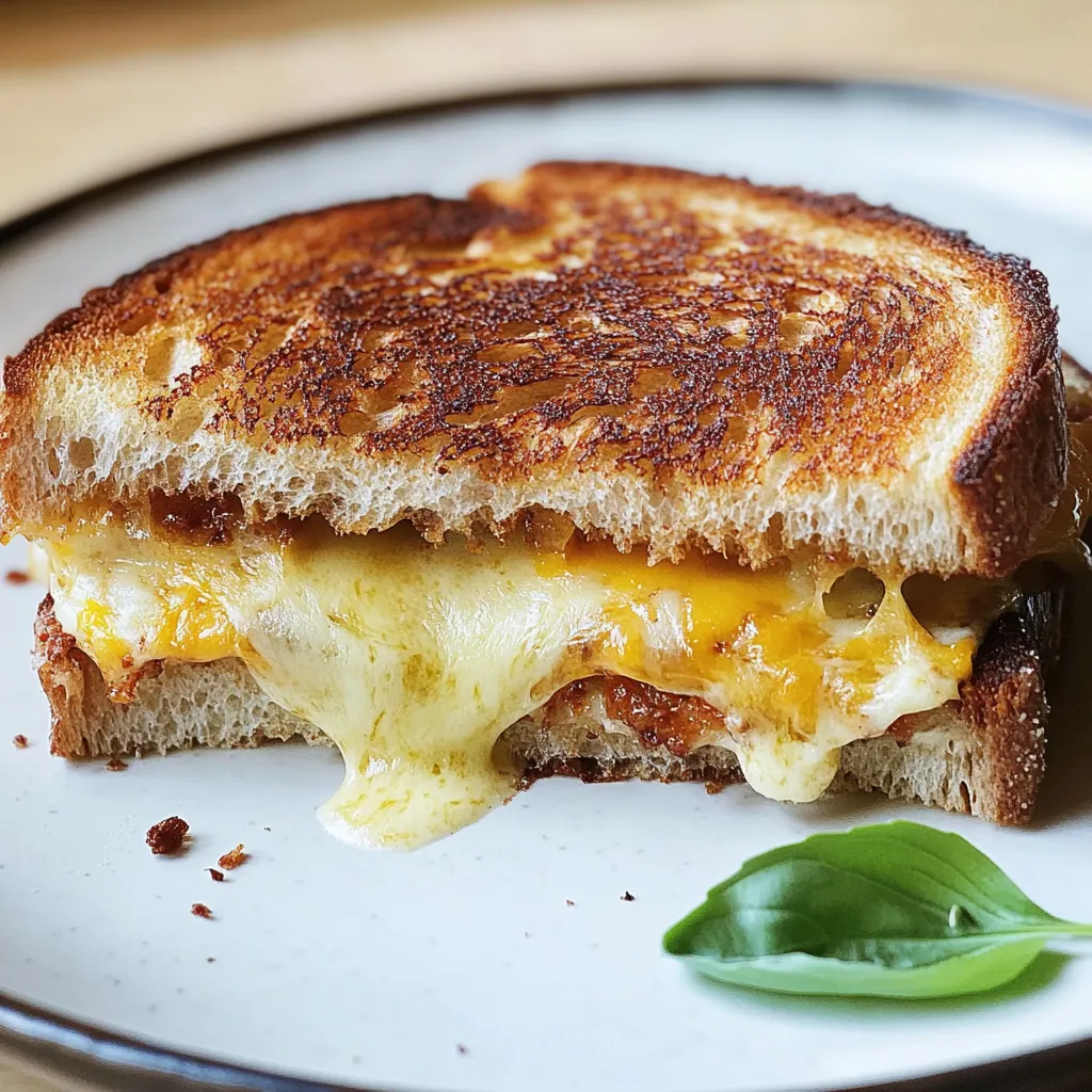 Sandwich au fromage grillé – ultra simple