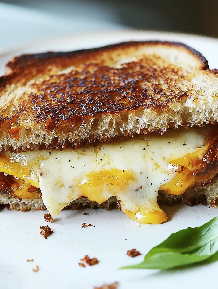 Sandwich au fromage grillé – Doré, savoureux et rapidement préparé