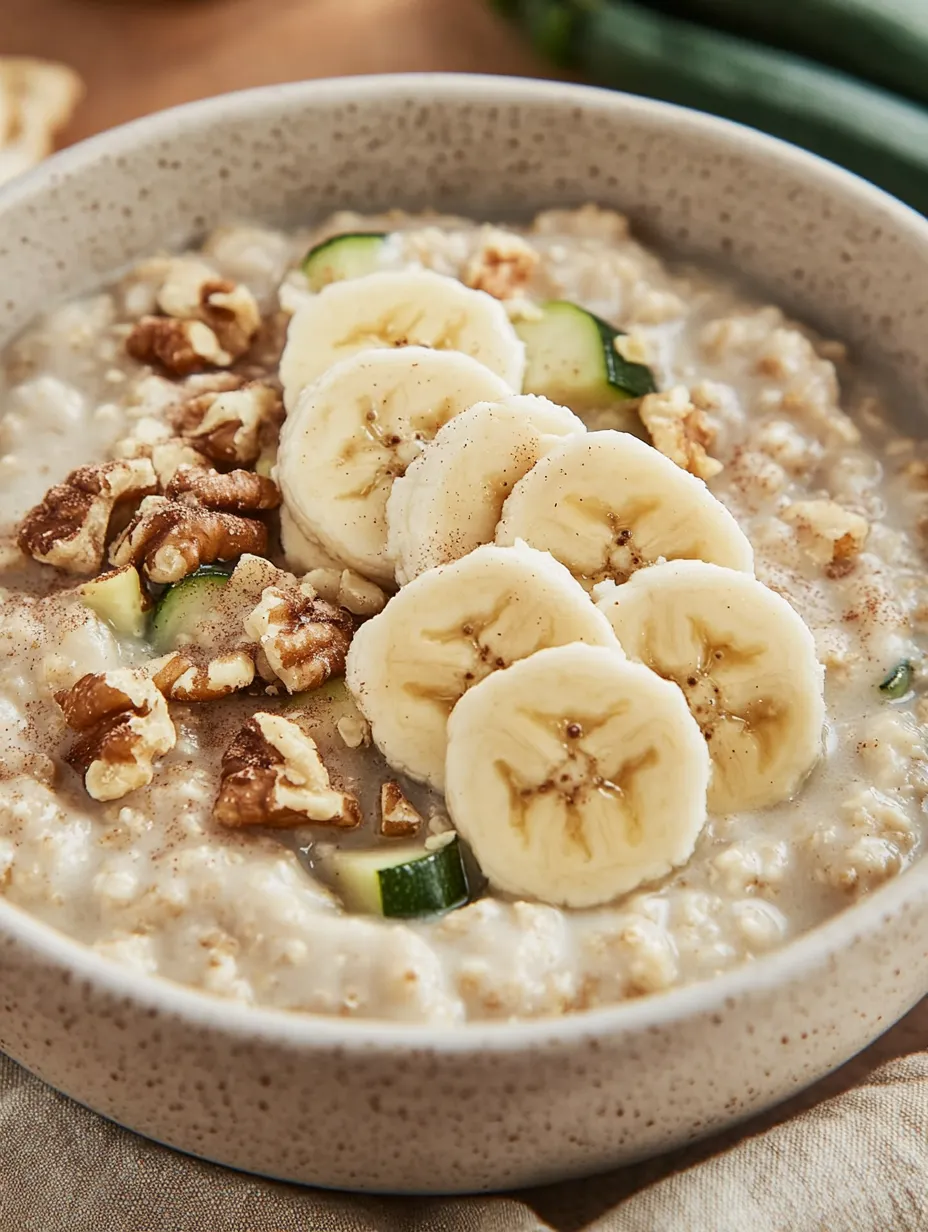 Zoats – Petit-déjeuner énergisant riche en protéines avec courgette et avoine