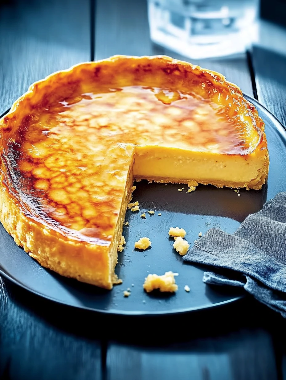 Flan parisien à la vanille prêt à servir