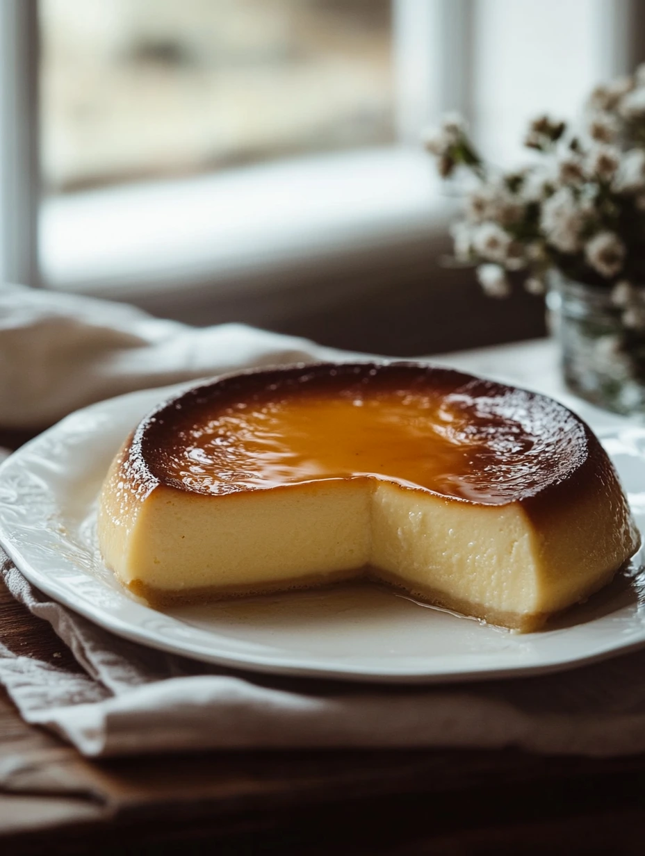 Flan parisien à la vanille léger