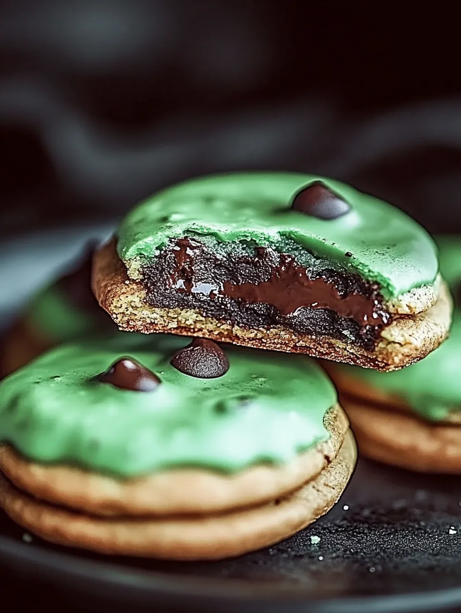 Délicieux Biscuits Chocolat-Menthe Maison