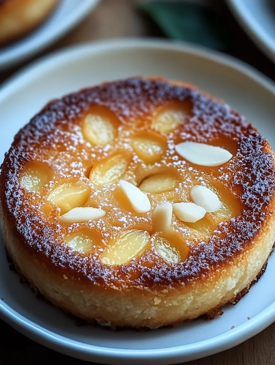 Savoureux Moelleux aux amandes et compote de pommes