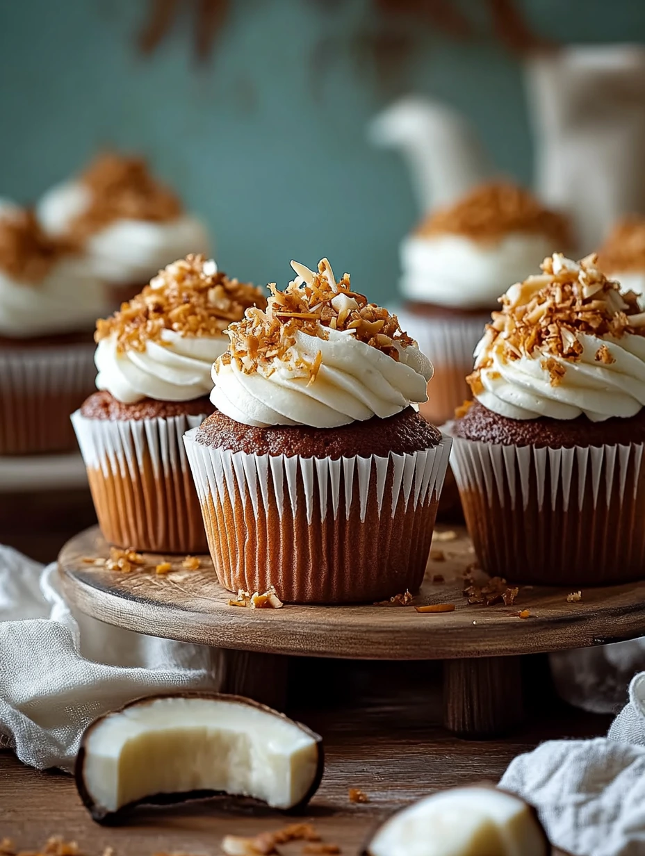 Cupcakes à la Noix de Coco