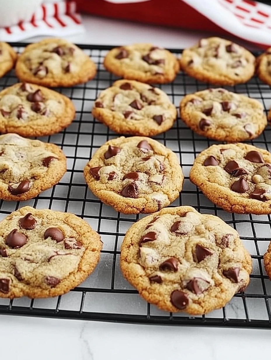 Cookies moelleux aux pépites de chocolat sortis du four