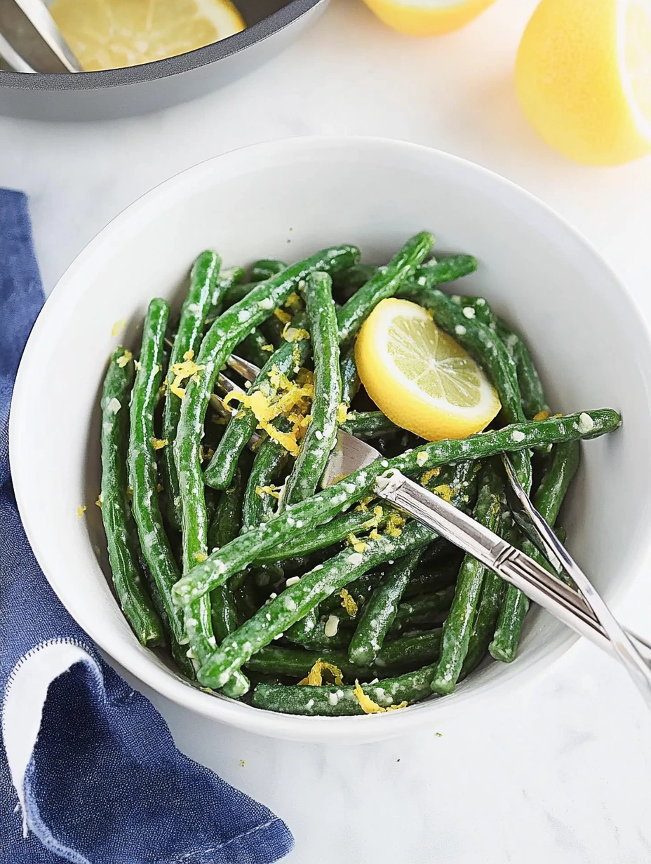 Salade de haricots verts