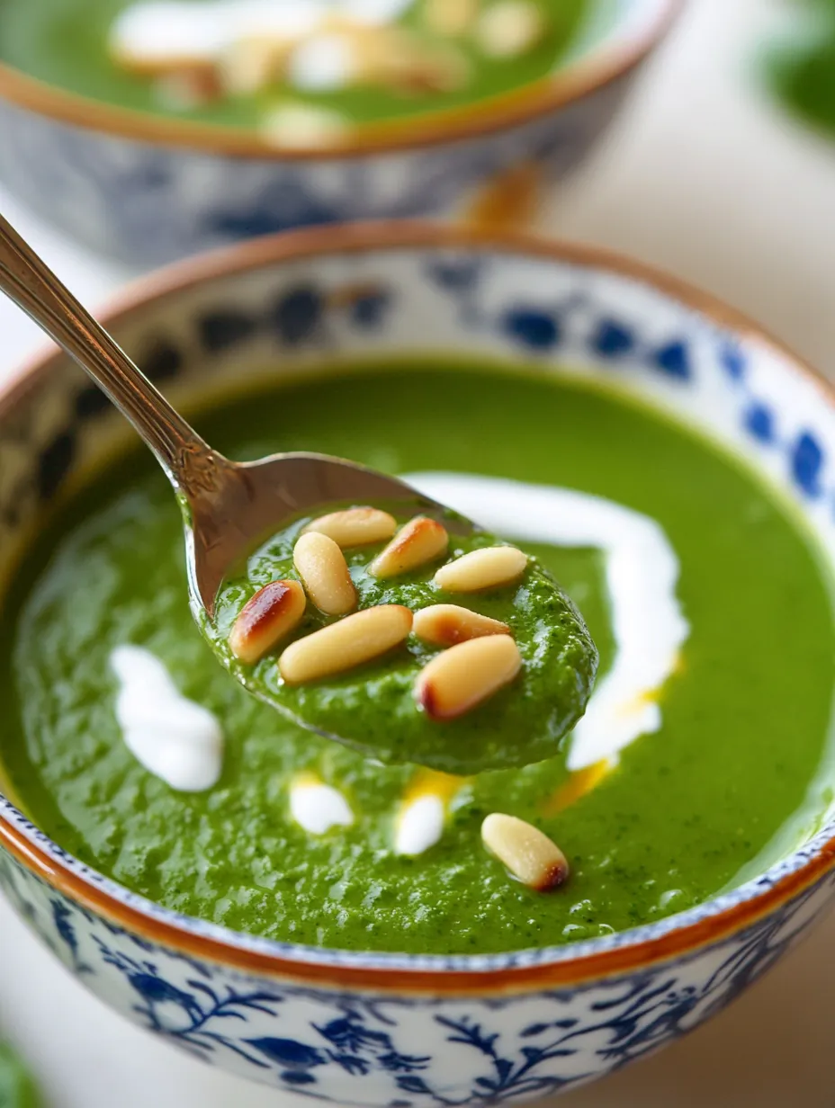 Velouté d'ail des ours – Savoureux, crémeux & délicieux