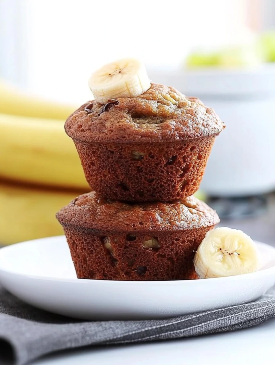 Muffins banane moelleux