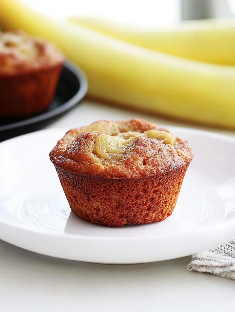 Un Muffin banane moelleux