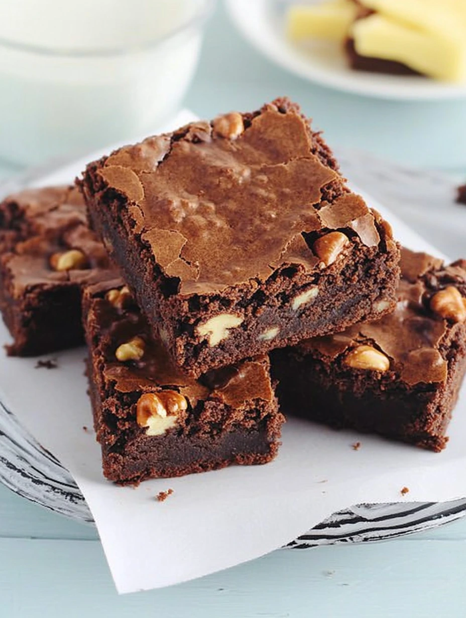 Brownies aux noix moelleux, recette facile