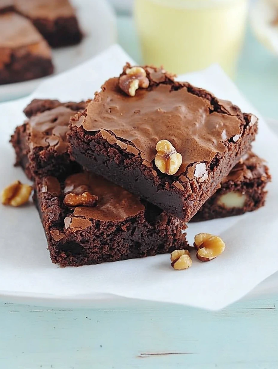 Brownies aux noix miam