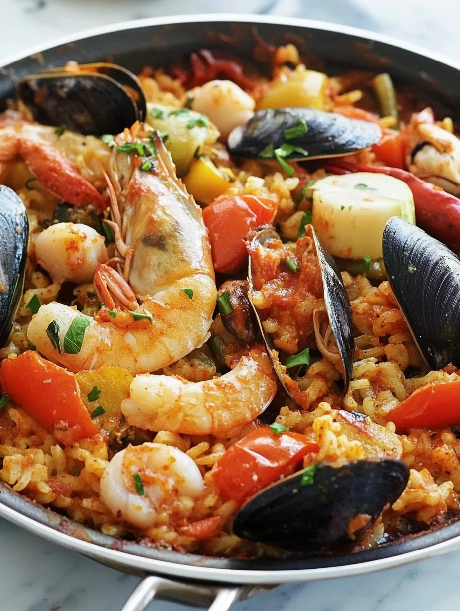 Riz aux fruits de mer