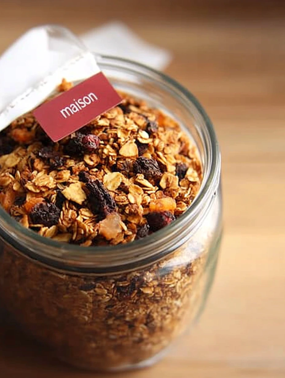 Granola maison crunchy