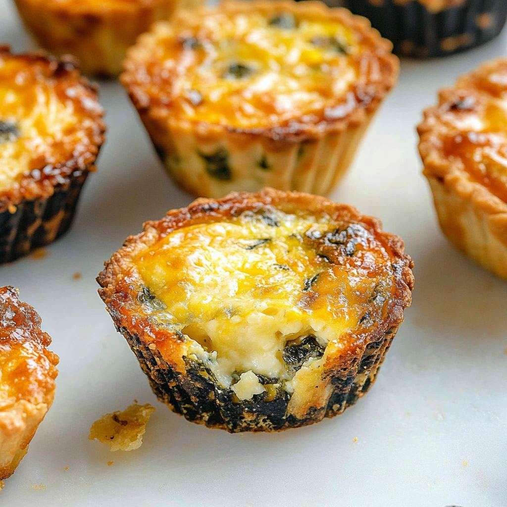 Mini quiches sans pâte délicieuse