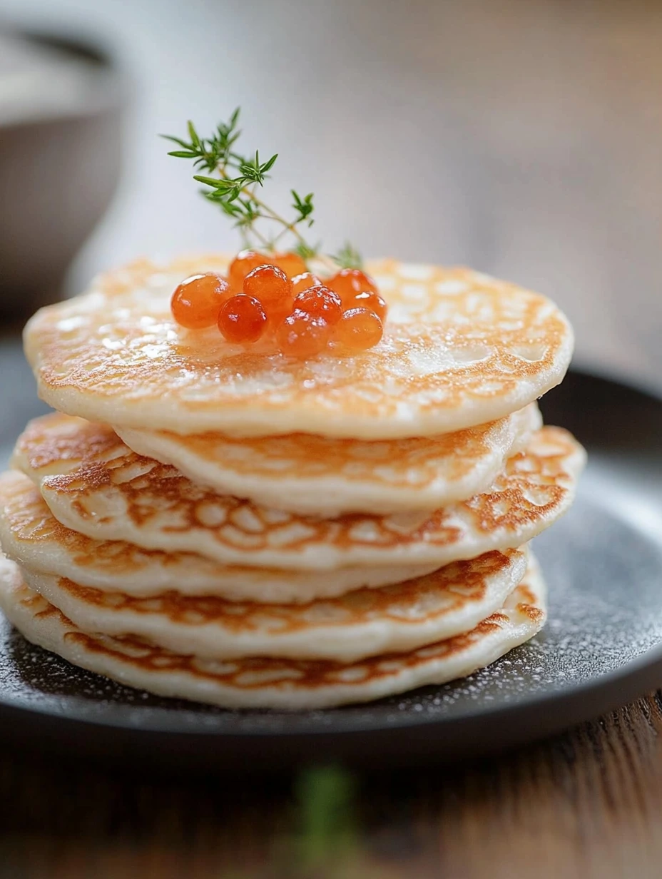 Blinis maison nature