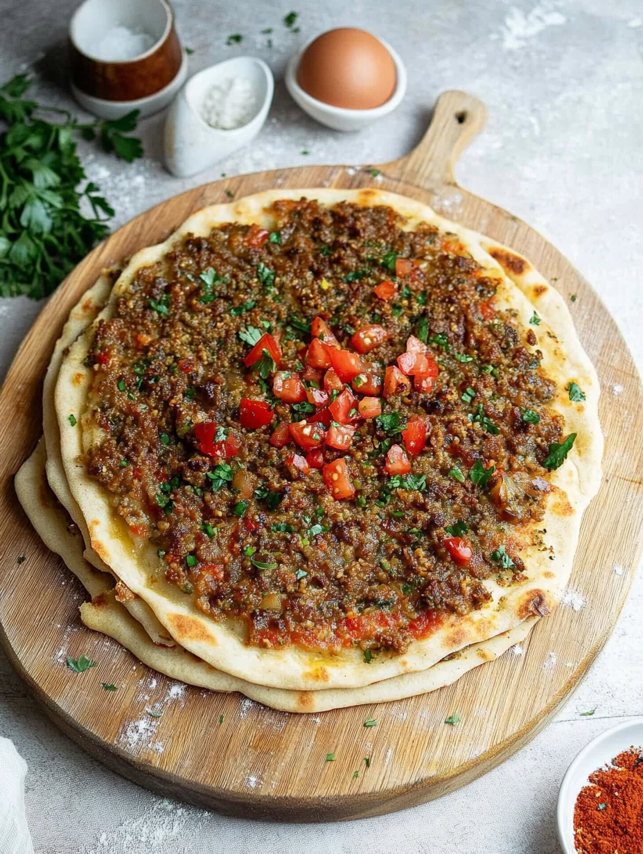 Lahmacun, pizza turque