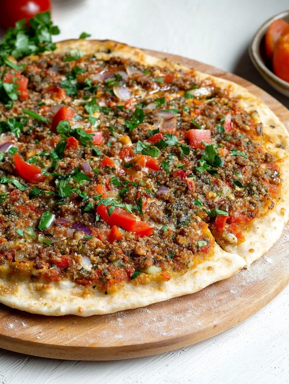 Lahmacun, la pizza turque