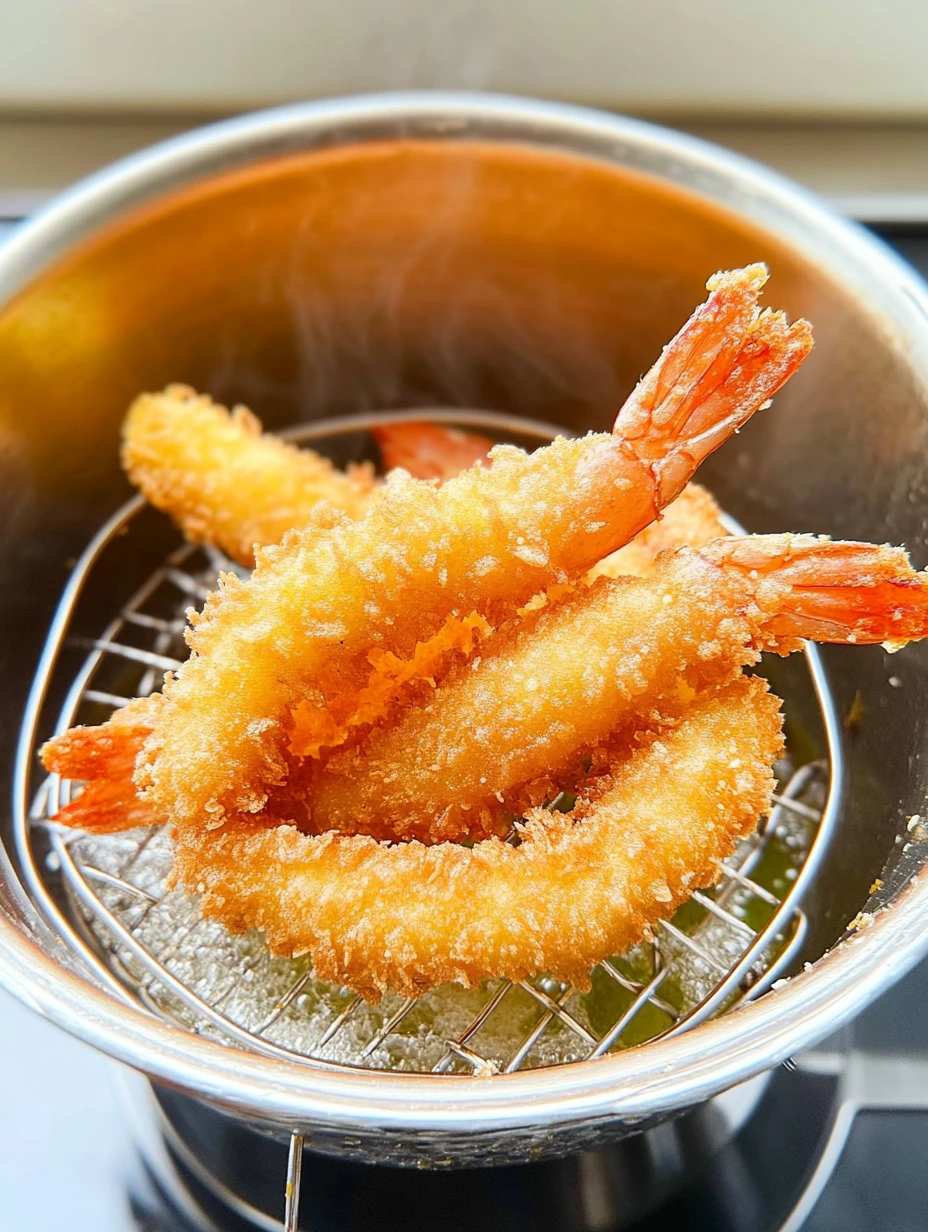 Crevettes frites (ebi fry)