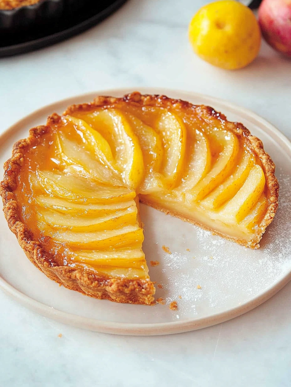 Tarte aux pommes fine