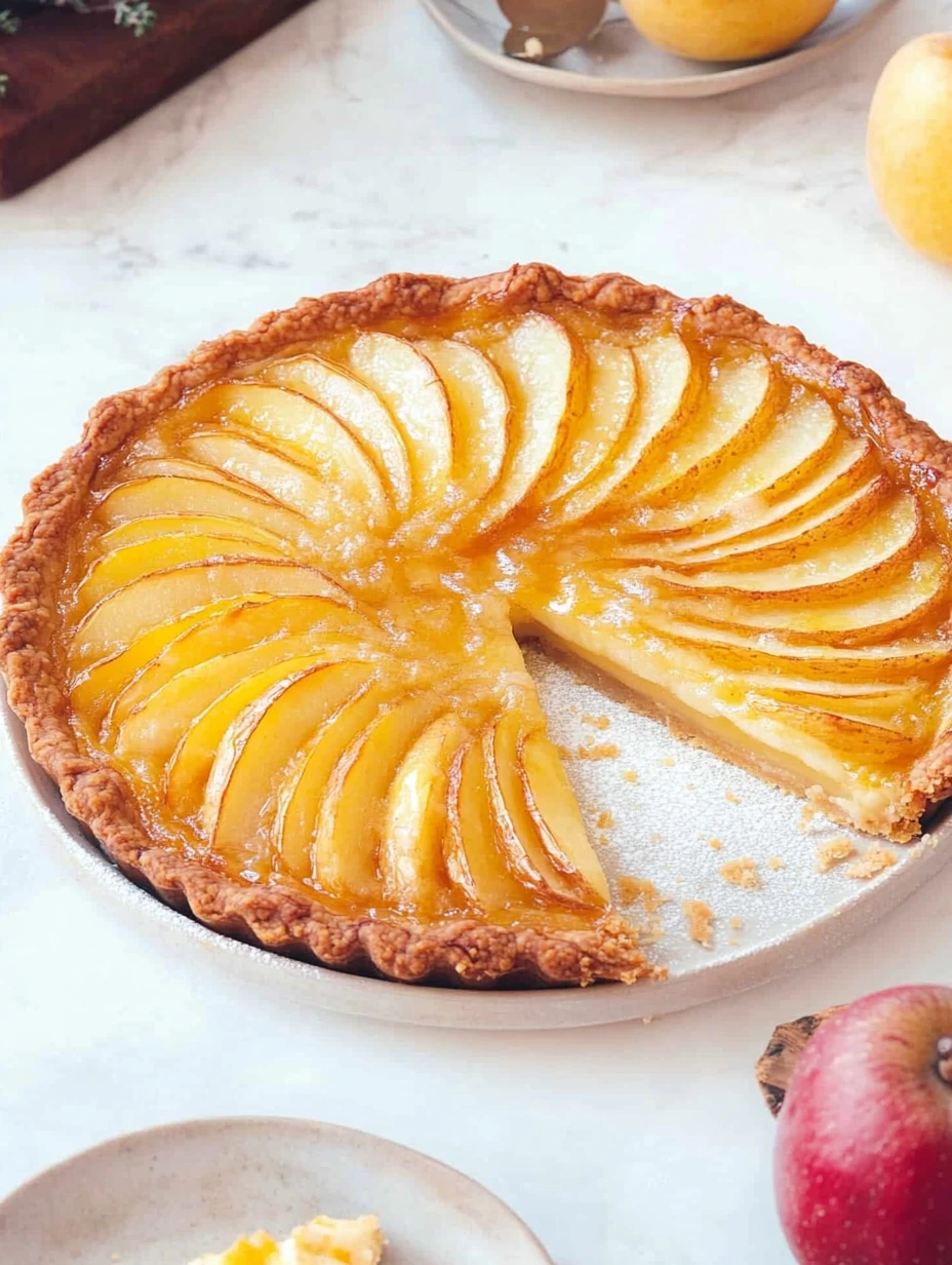 Tarte aux pommes croustillante