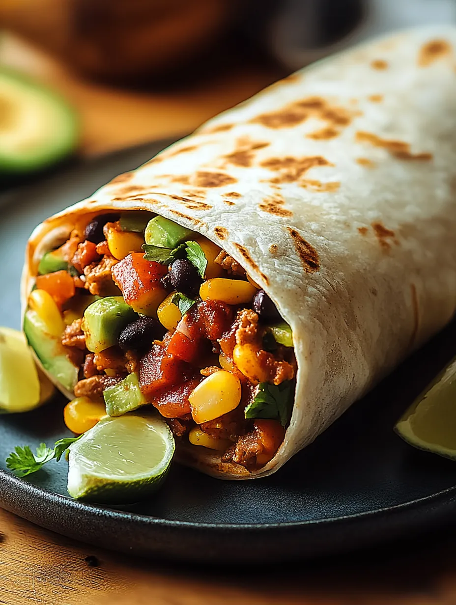 Recette Burrito végan