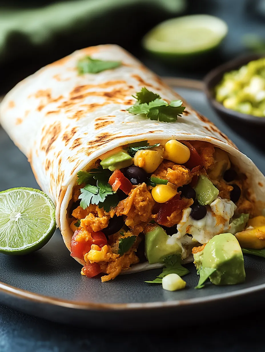 Délicieuse Recette Burrito végan