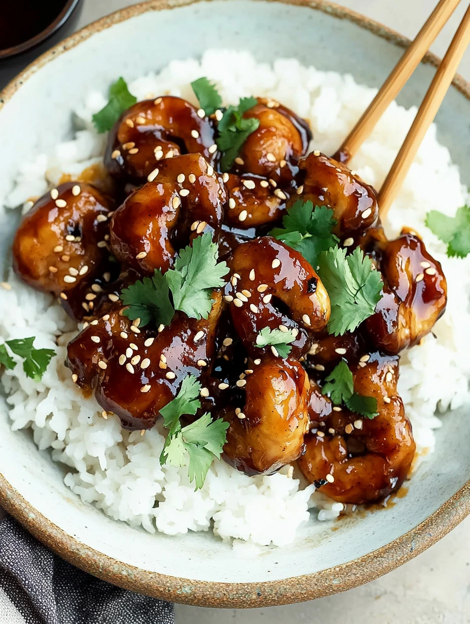 Crevettes Teriyaki délicieuses