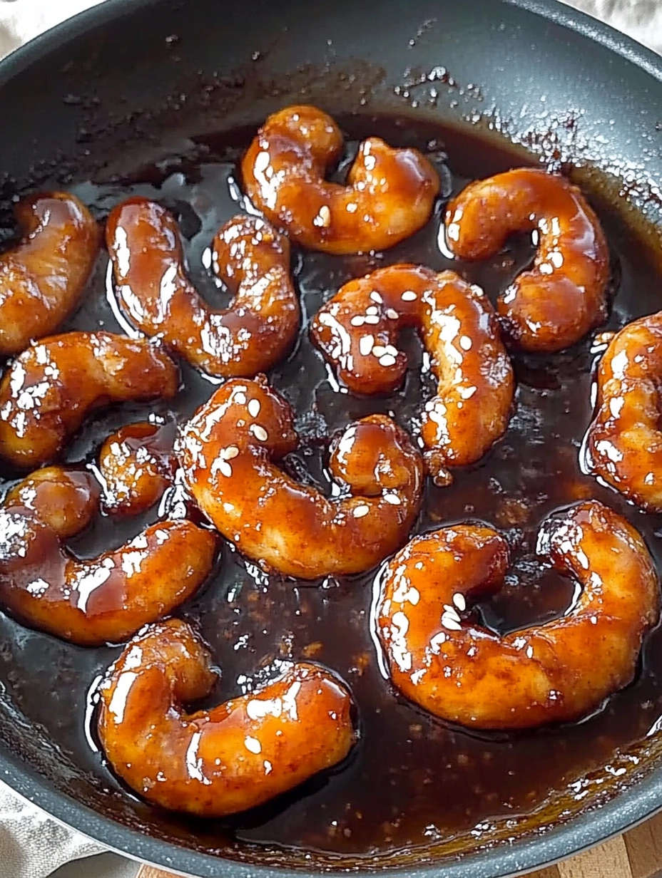 Préparation Crevettes Teriyaki