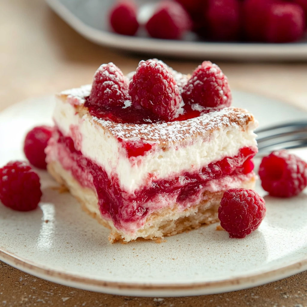 Tiramisu aux framboises