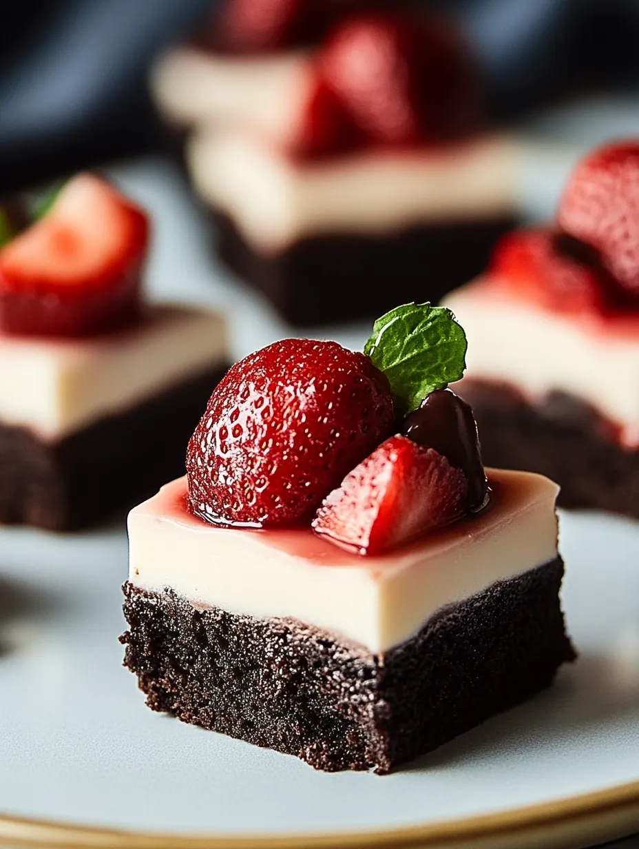 Délices Chocolatés aux Fraises faits maison