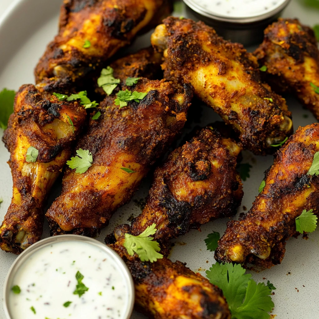 Wings de poulet Tandoori au Air Fryer