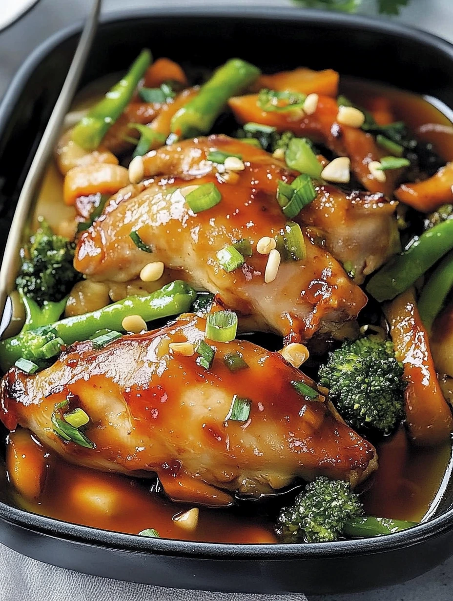 Poulet Asiatique recette